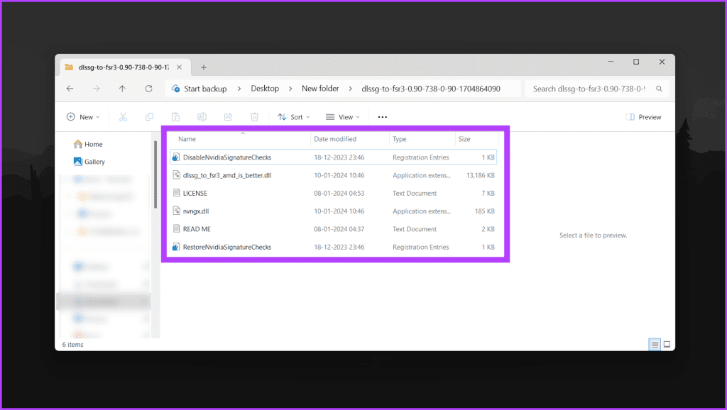 1.3 Once the mods ZIP file has been downloaded extract it to a folder of your location. Inside the extracted folder youll find several DLL files and a configuration file as shown below