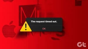 Apple Music Request Timed Out Error