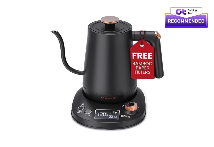 Gooseneck Electric Kettles for Coffee_ Viante Electric Gooseneck Pour Over Kettle