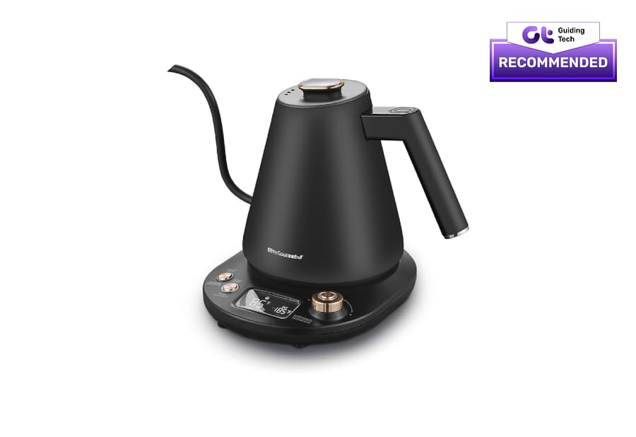 Gooseneck Electric Kettles for Coffee_Elite Gourmet Digital Kettle