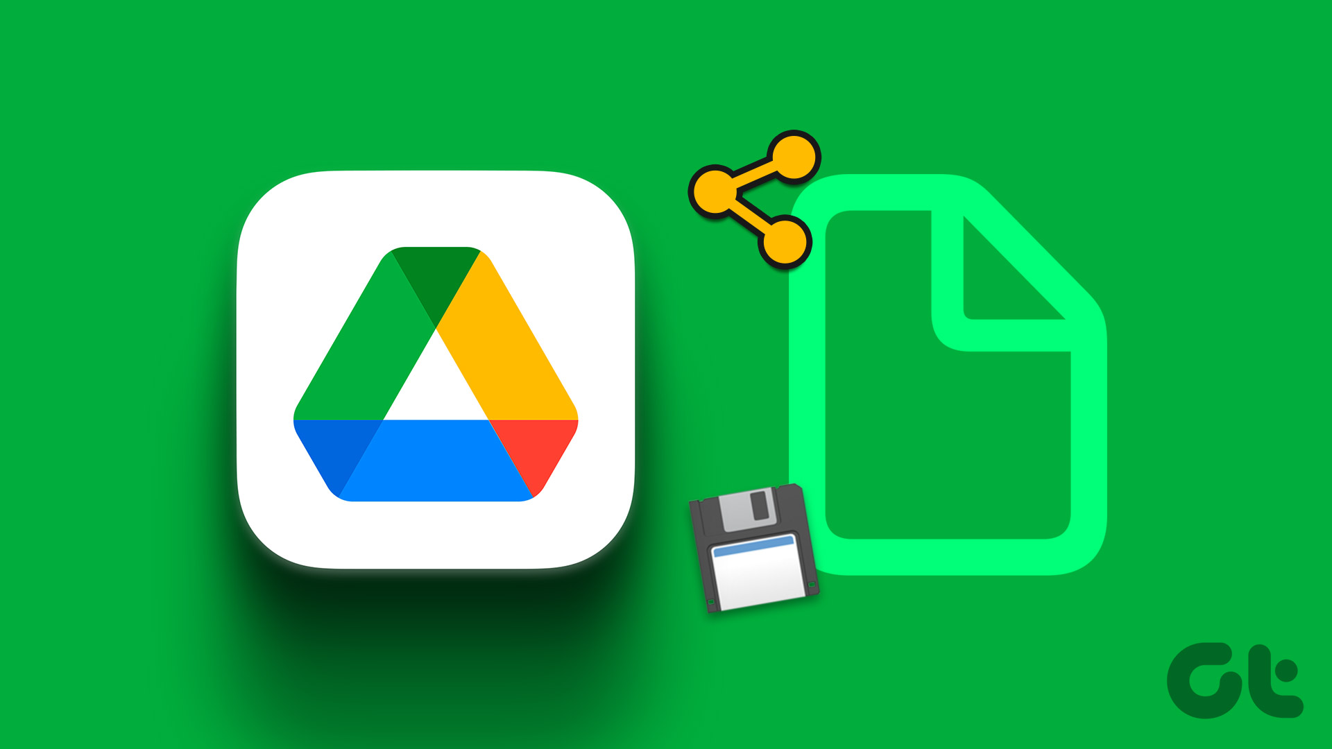 save shared files on google drive