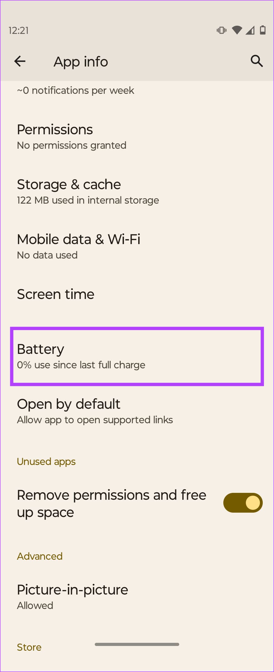 Select Battery