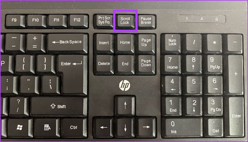 Scroll Lock Key