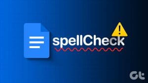 spell check not working on Google Docs