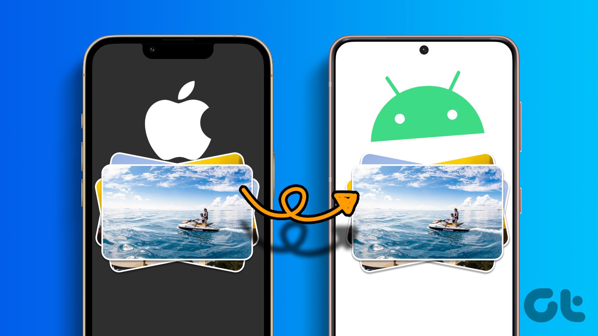 send pictures from iPhone to Android