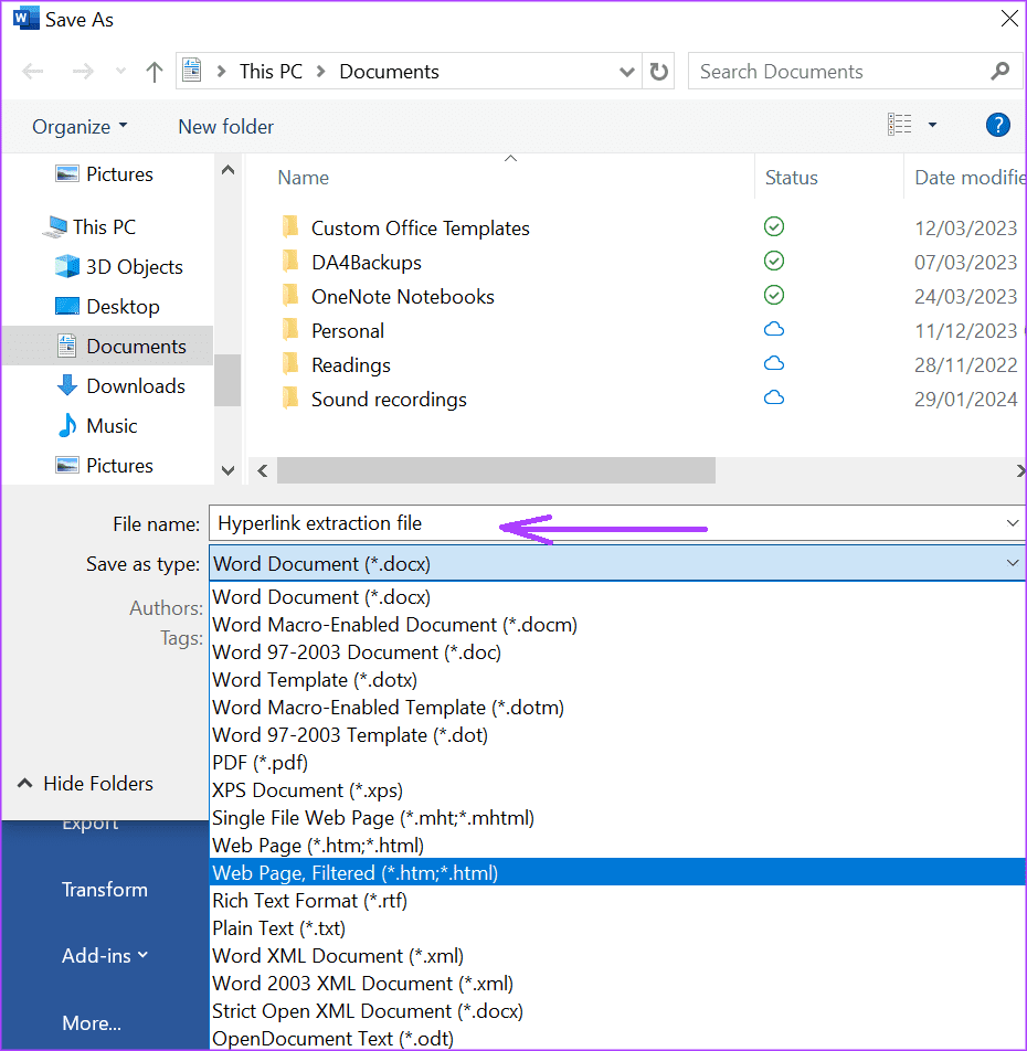 best ways to extract a URL from hyperlinks in Microsoft Excel 11