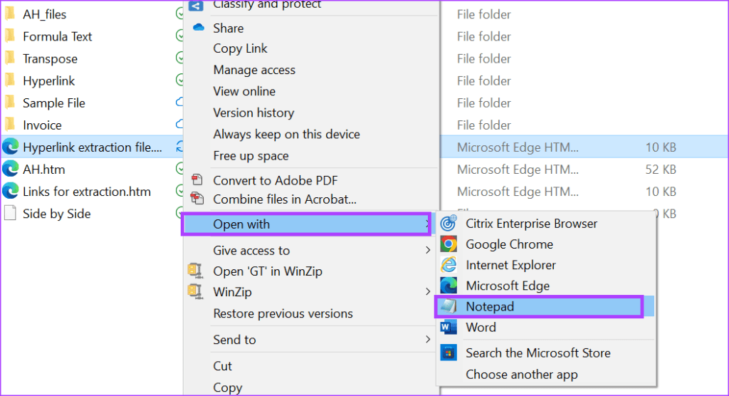 best ways to extract a URL from hyperlinks in Microsoft Excel 12