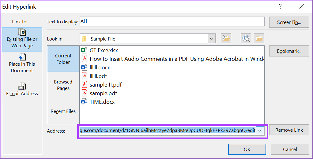 best ways to extract a URL from hyperlinks in Microsoft Excel 3