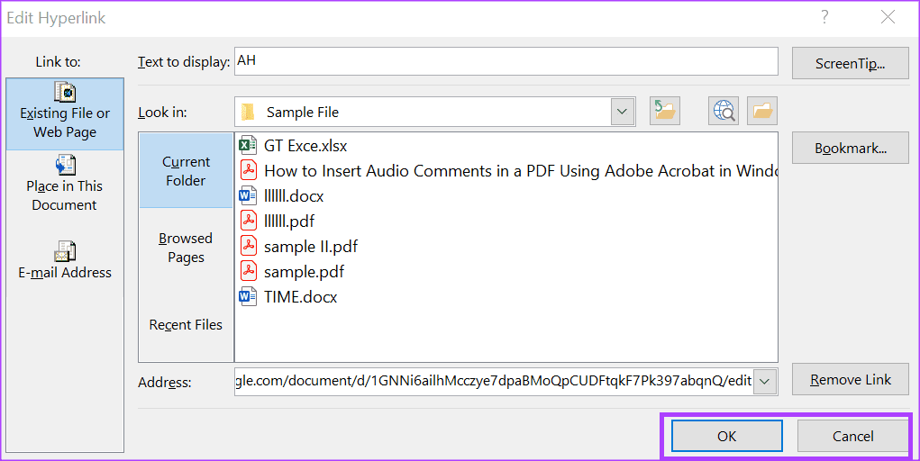 best ways to extract a URL from hyperlinks in Microsoft Excel 5