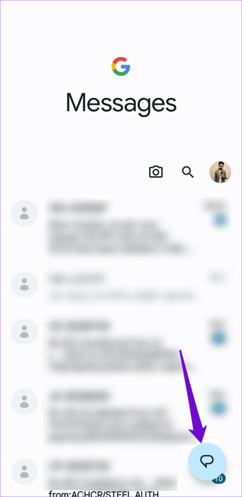 Compose New Message on Android