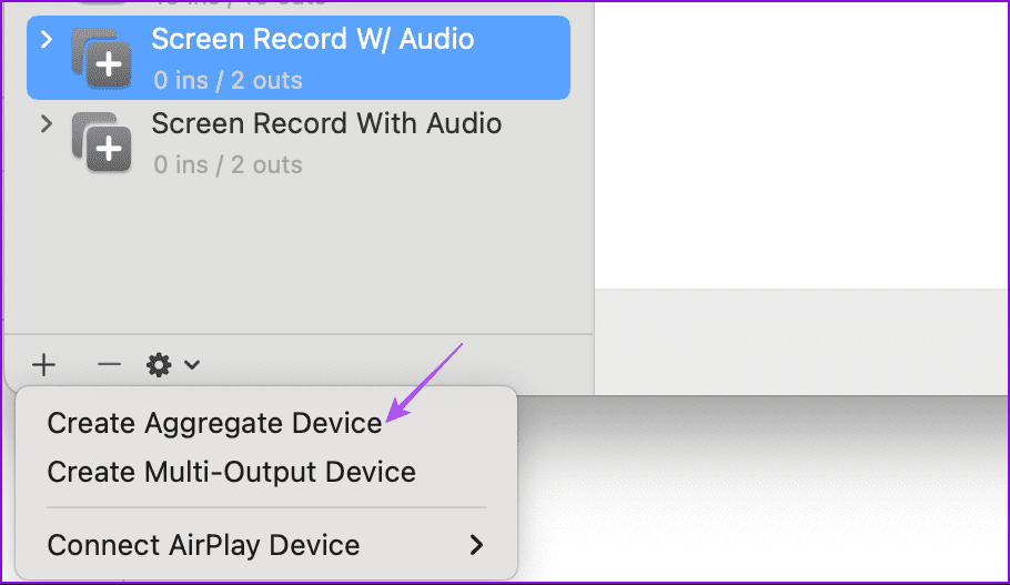 create aggregate device audiomidi setup mac