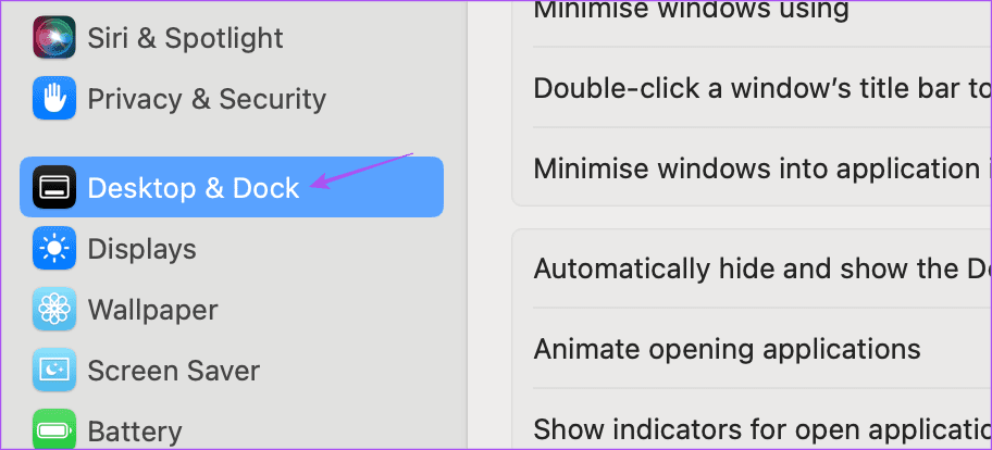 desktop and dock settings mac 2