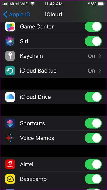 I Cloud vs i Cloud Drive 2