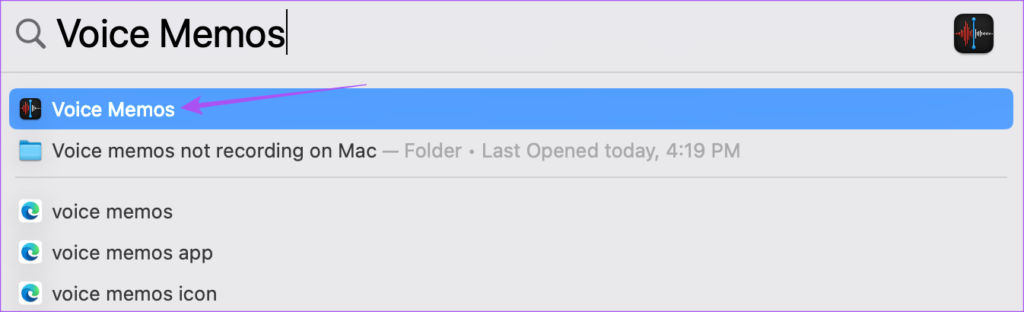 open voice memos on mac