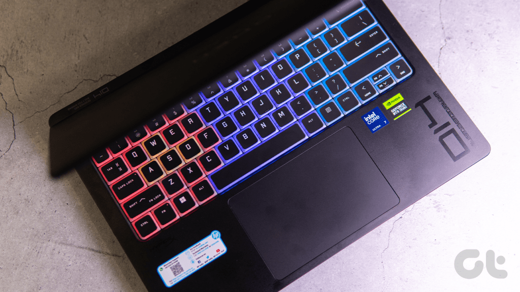 Touchpad HP Omen Transcend 14 Review